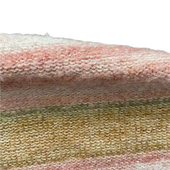 BILLABONG SO Charmed Striped Cropped Sweater Size Large - Picture 7 of 11